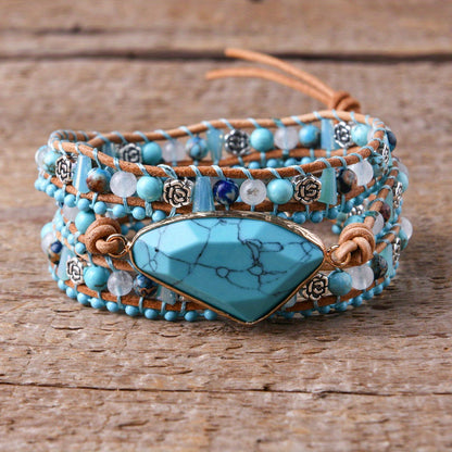 Aqua Serenade Bracelet Stack