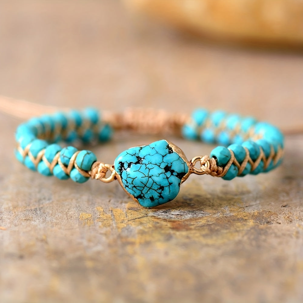 Turquoise Tango Twist Bracelet
