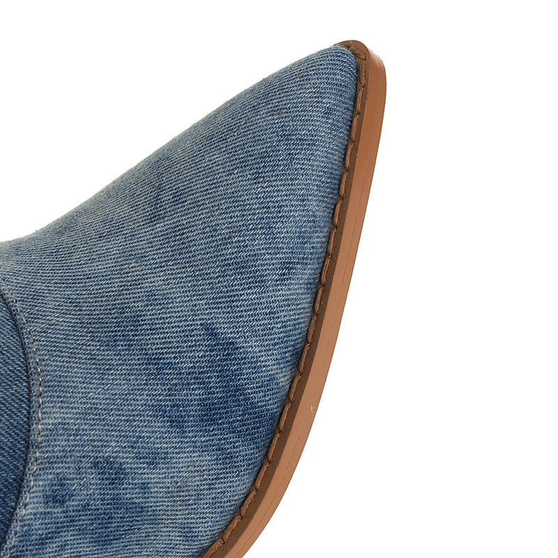 Bota Jeans Wein 