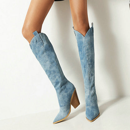 Bota Jeans Wein 