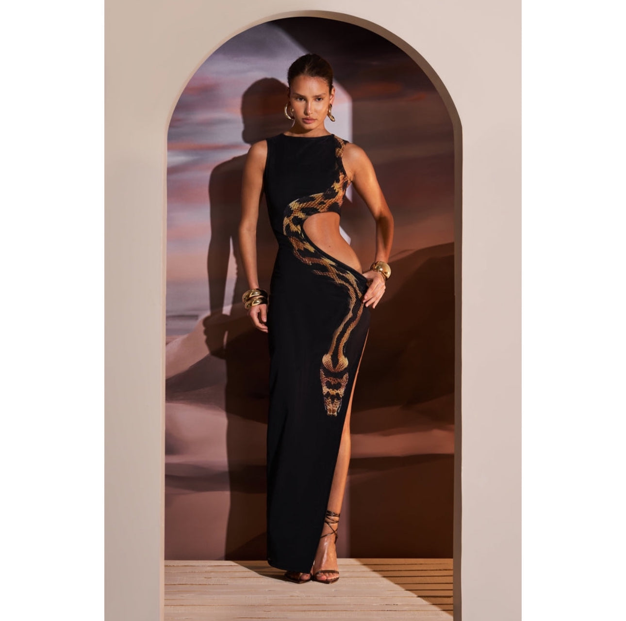 Schlangenkleid 
