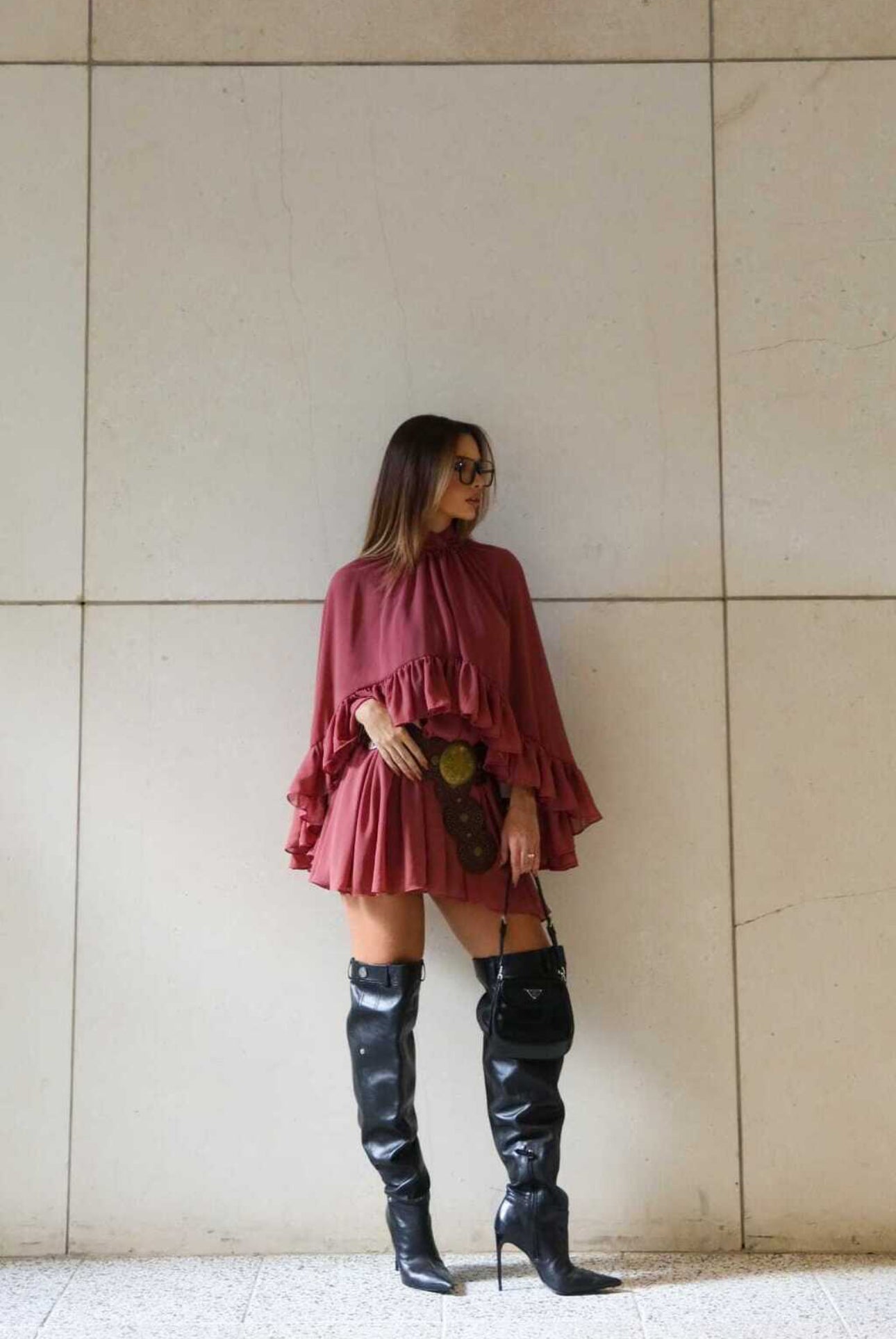 Kleid Scharlachrot 