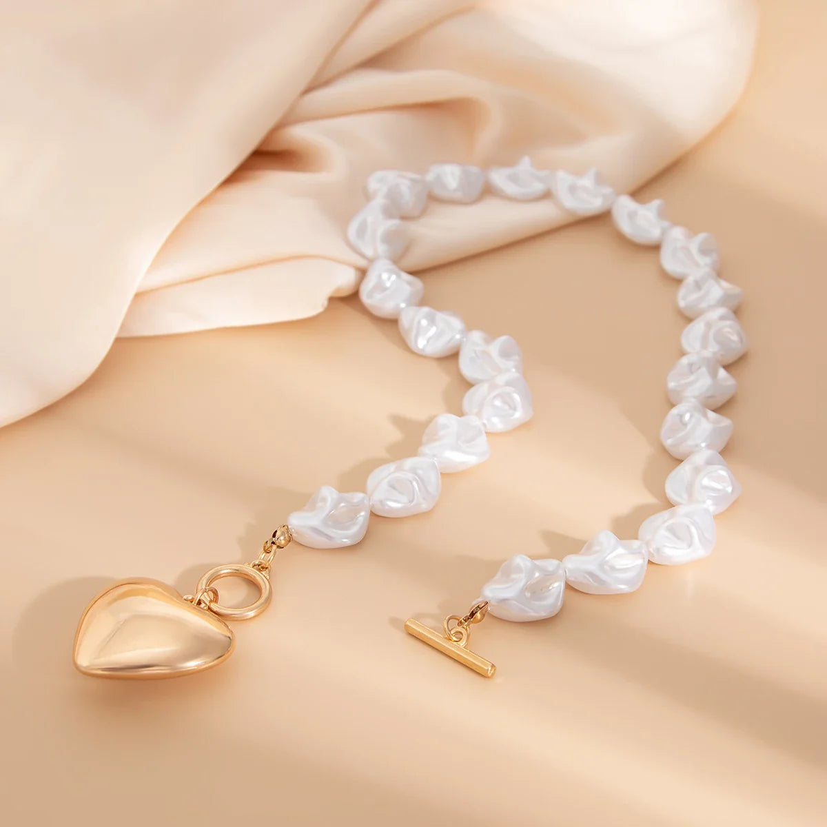 Moonlit Heart Necklace