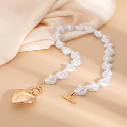 Moonlit Heart Necklace