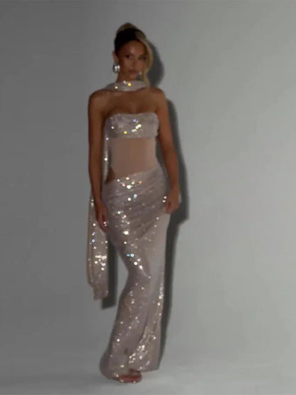 Dress Aura longo