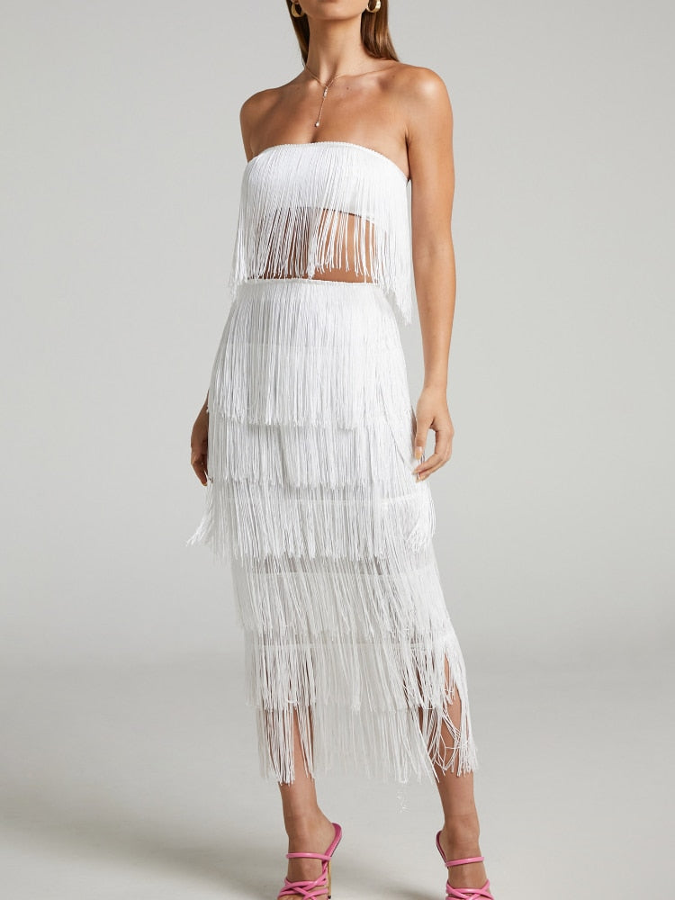 Set Fringe Longo 