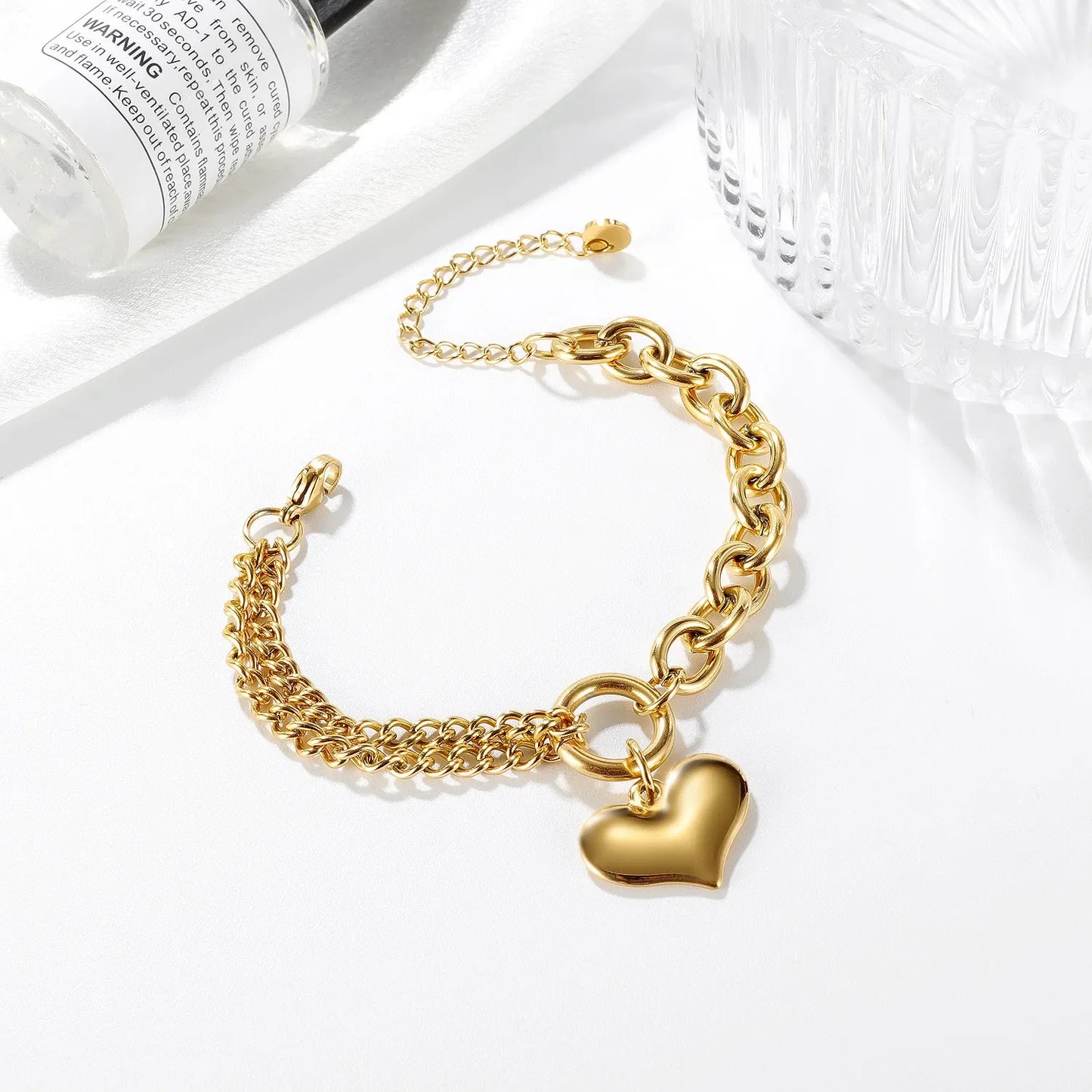 Aliyah Heart Bracelet