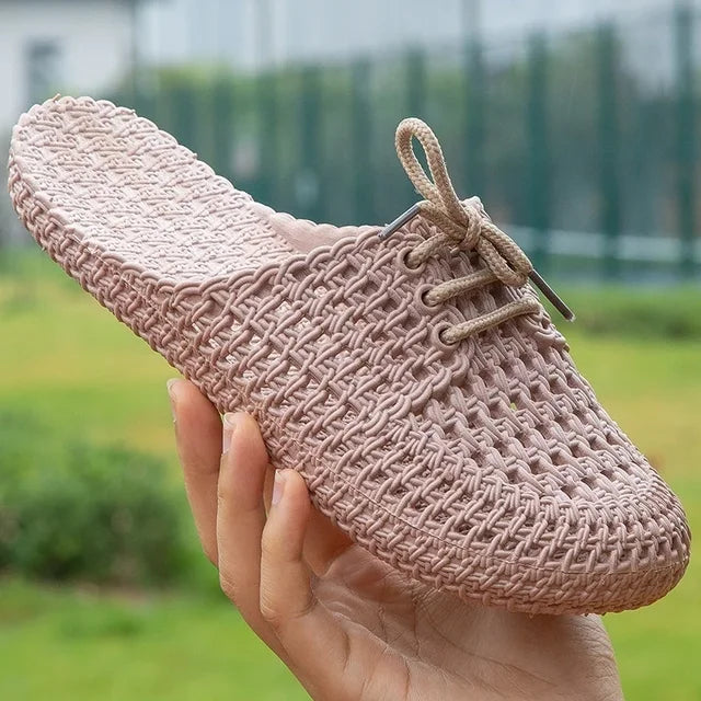 CloudMesh Woven Slip-Ons