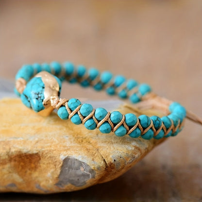Turquoise Tango Twist Bracelet
