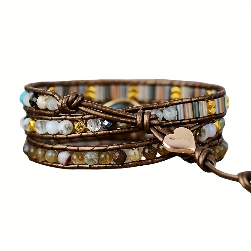 Marie Labradorite Bracelet Stack