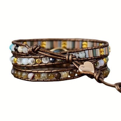 Marie Labradorite Bracelet Stack