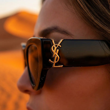 ROUND SUNGLASSES - YSLM94